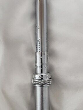 JO-LINE TOOLS 'JO-TITE 150' 1/4" TORQUE WRENCH 150 IN LBS SERIES B MADE IN USA